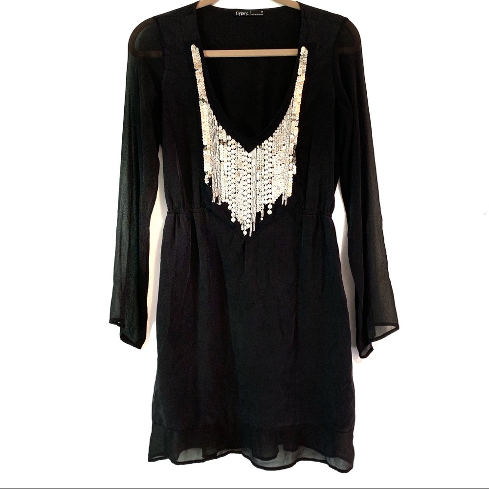 Gypsy 100% Silk Dress